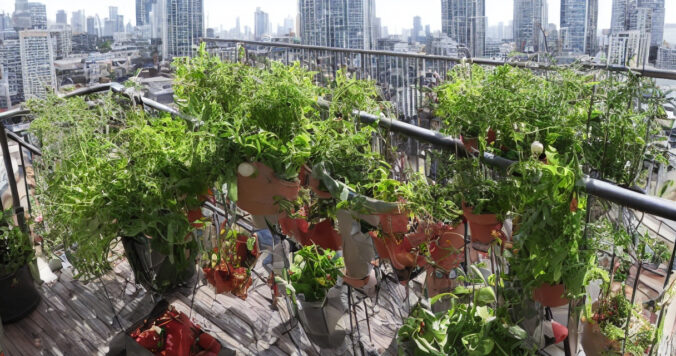 Fra altan til høst: Plantesække gør det muligt for alle at dyrke egne grøntsager
